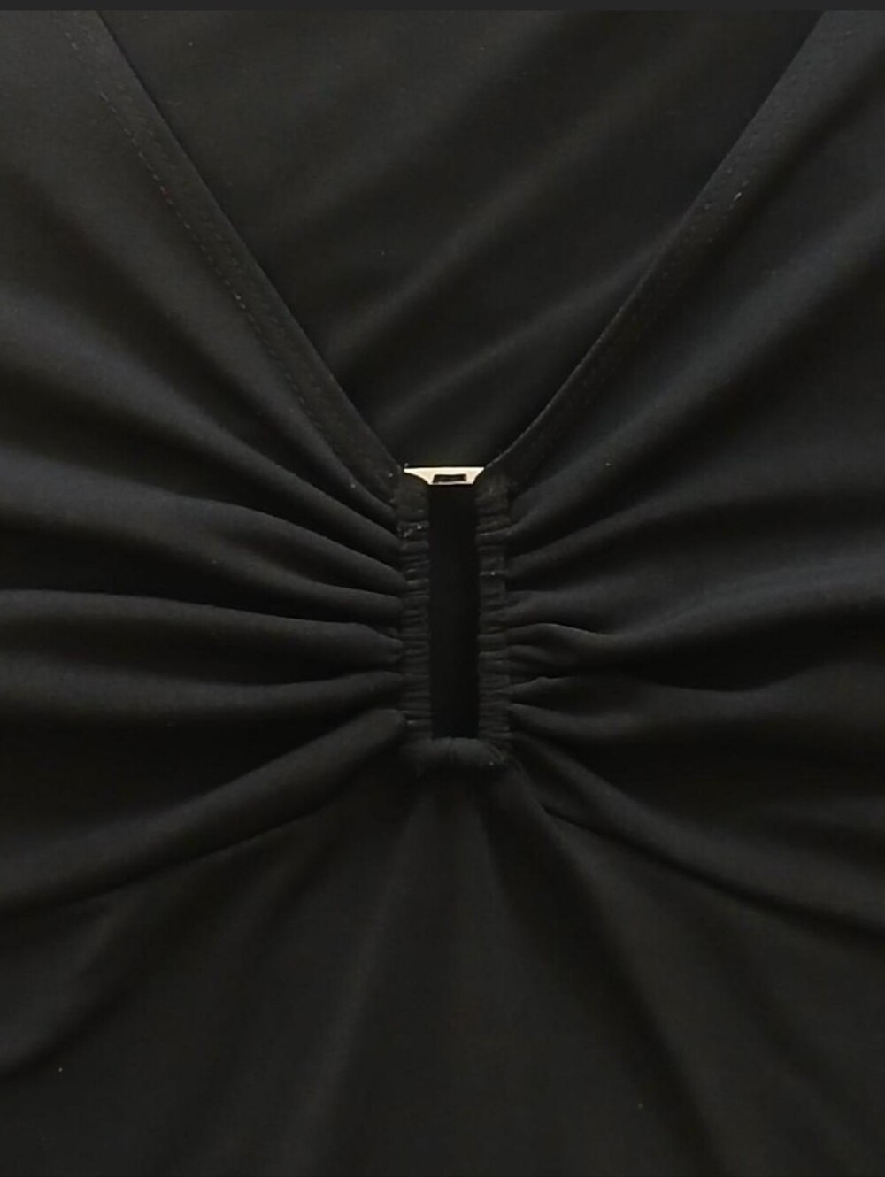 J.K.L.A. Size XL? Blouse Black Long Sleeves